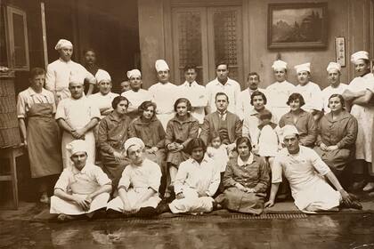 Los pasteleros en 1926