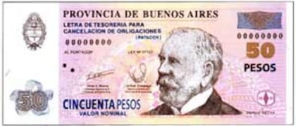 Los Patacones (formalmente: Letras de Tesorería para Cancelación de Obligaciones) eran una serie de bonos emitidos por el gobierno de la provincia de Buenos Aires, podían ser utilizados como moneda de curso legal.