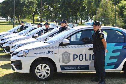 Los patrulleros para la policía bonaerense apostada en San Isidro