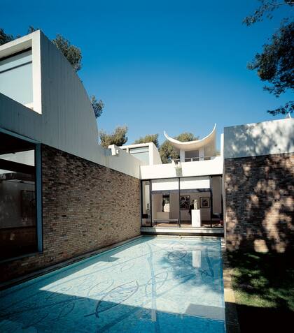 'Los peces' (1963), mosaico de Georges Braque en la Fundación Maeght.
ADAGP, Paris 2024