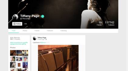 Los perfiles de usuario en Tsu.co son muy parecidos a los de Facebook