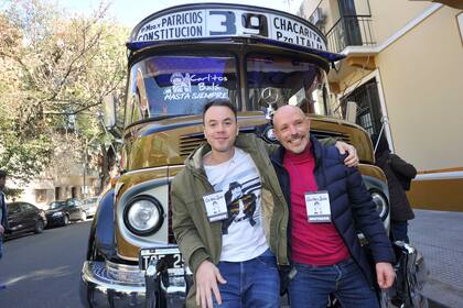 Los periodistas Javier Fabracci y Juan Butvilofsky también estuvieron presentes