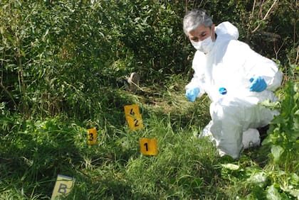 Los peritos determinaron que el lugar del hallazgo del cuerpo no fue la escena primaria del crimen