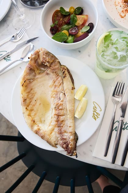 Los pescados a la parrilla son uno de los fuertes de Culto