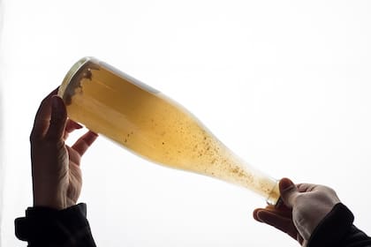 Los pet nat suelen tener borras, ya que no se filtran