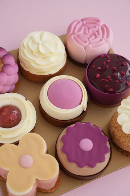 Los petit fours del Día de los Enamorados