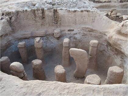 Los pilares servían como orientación de tiempo y espacio hace 12.000 años