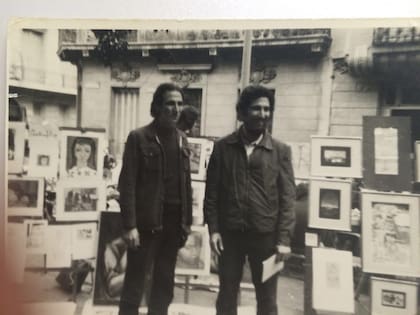 Los pintores Jorge y Adolfo Nigro