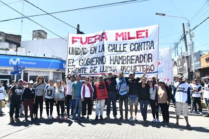 Los piqueteros activaron la semana pasada cortes en La Matanza en reclamo de alimentos para los comedores comunitarios.