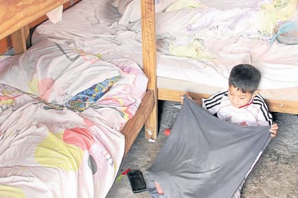 Los pisos suelen ser de cemento y
los techos, de chapa