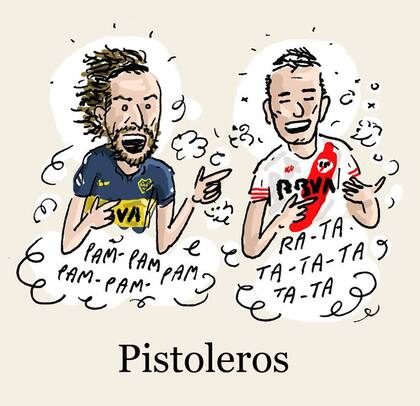 Los pistoleros del fútbol argentino