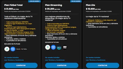 Los planes que ofrece DirecTV para ver el partido de River