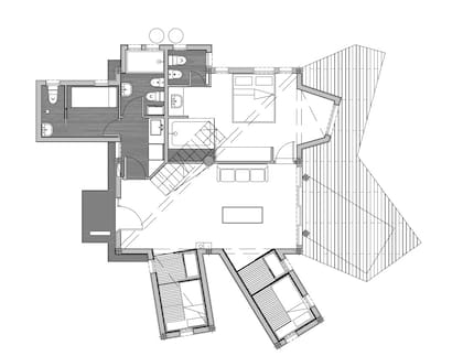 Los planos de cómo está conformada la propiedad