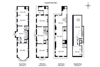 Los planos muestran las amplias zonas donde se despliegan las máximas comodidades en la residencia