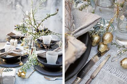 Los platos de cerámica artesanal, los géneros puros y los paquetes envueltos en papel reutilizado hablan de hábitos sustentables que ya son parte de nuestra vida.