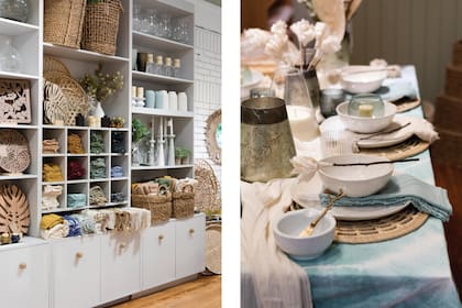 Los platos de sitio, producto estrella de la marca.