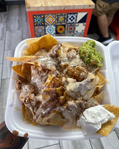 Los platos que venden en la taquería de Texas para llevar