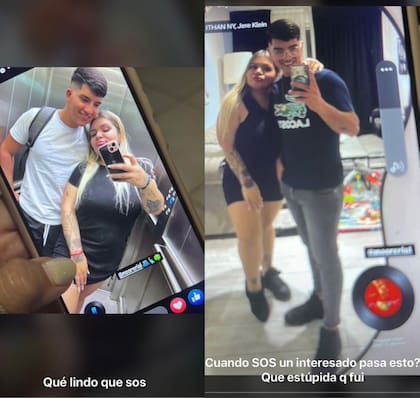 Los posteos de la exnovia de Eric (Foto: X @elejercitodelam)