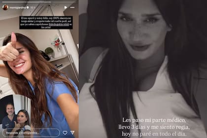 Los posteos de Momi Giardina sobre su operación de mamas (imagen ilustrativa)