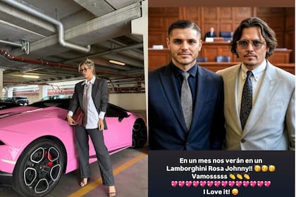 Los posteos de Nara e Icardi tras la audiencia de divorcio (Foto: Instagram @wanda_nara / @mauroicardi)