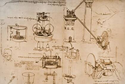 Los preceptos de Arquímedes fueron tomados por Leonardo da Vinci (Foto: BBC)