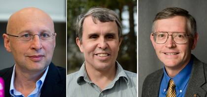 Los premiados por la Academia de Ciencias de Suecia: Hell, Betzig y Moerner, creadores de los nanoscopios