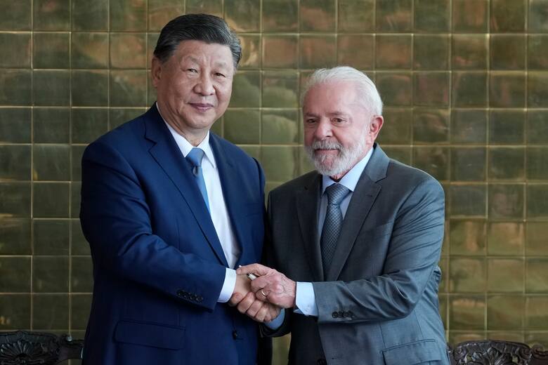 Xi Jiping y Lula