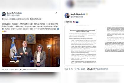 Los presidentes de los países latinos celebraron el acuerdo con Trump