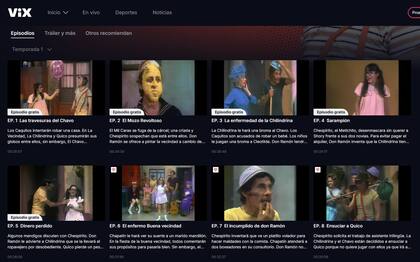 Los primeros cinco episodios de El Chavo del 8 pueden verse gratis en ViX (ViX)