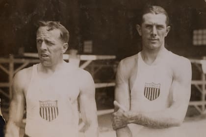 Los primos “de oro” Paul Costello y
John Brendan Kelly.