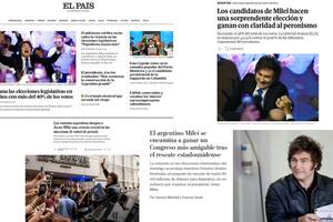 Los principales medios del mundo informaron sobre la victoria electoral del gobierno de Javier Milei