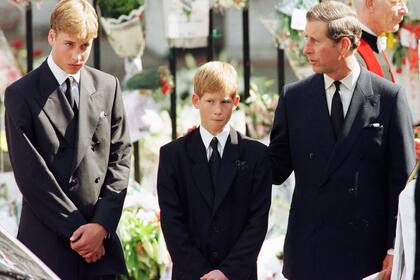 Los príncipes William y Harry quedaron devastados con la noticia