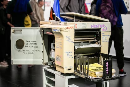 Los procesos de impresión de una historieta, revelados en el Palacio Libertad