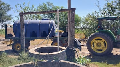 Los productores ganaderos comenzaron a acarrear agua para la hacienda