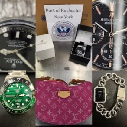 Los productos incautados por la CBP