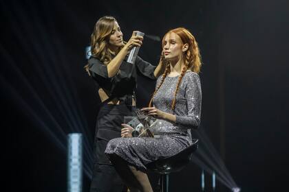 Los profesionales del equipo de ID Artists también compartieron sus técnicas.