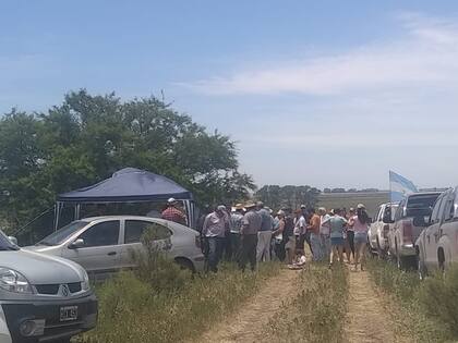 Los propietarios destacaron la solidaridad de otros productores que llegaron hasta el lugar