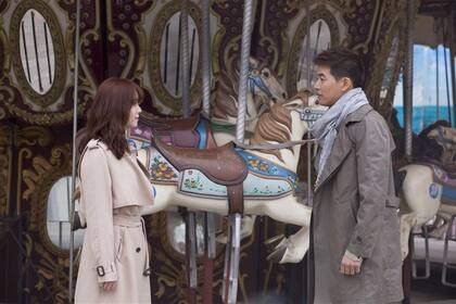 Los protagonistas de la historia de amor