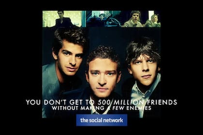 Los protagonistas de La Red Social