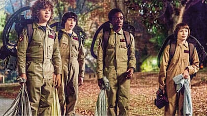 Los protagonistas de Stranger Things