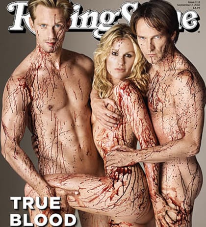 Los protagonistas de True Blood en una tapa polémica