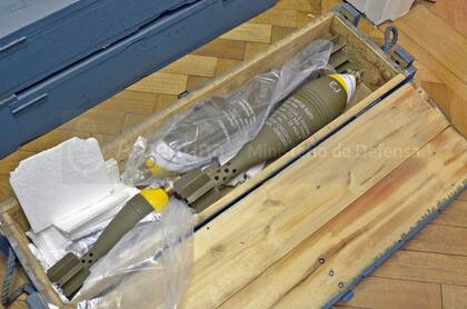 Los proyectiles fueron retirados por la Brigada de Explosivos de la Policía Federal