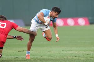 Mundial de Seven: los Pumas 7s ganaron en su debut y hoy juegan por los cuartos