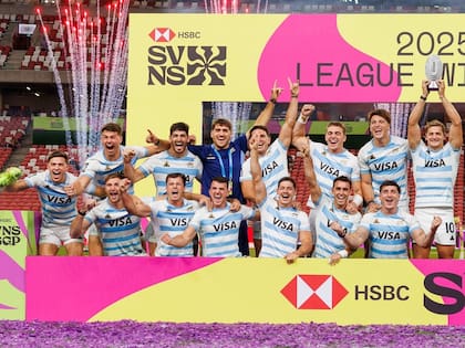 Los Pumas 7s cumplieron con una gran performance en la etapa regular y festejaron seguido