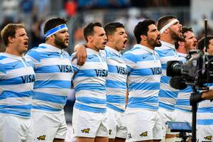 Los Pumas en 2020, antes de un partido ante All Blacks. Este domingo vuelven a enfrentarse
