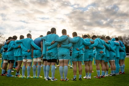 Los Pumas, en un entrenamiento previo a la Autumn Nations Series 2021