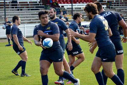 Los Pumas entrenaron en Sydney