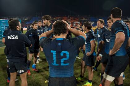 Socino se lamenta por la derrota ante los Wallabies