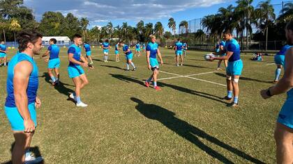Los Pumas se entrenan en Australia con miras a la cuarta fecha del Rugby Championship, que este sábado los enfrentará nuevamente con Nueva Zelanda.