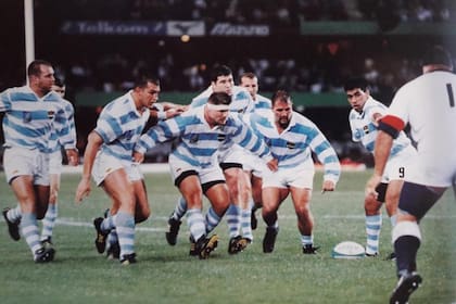 Los Pumas perdieron frente a Inglaterra por 24-18 en Sudáfrica 1995, en el Kings Park Stadium de Durban